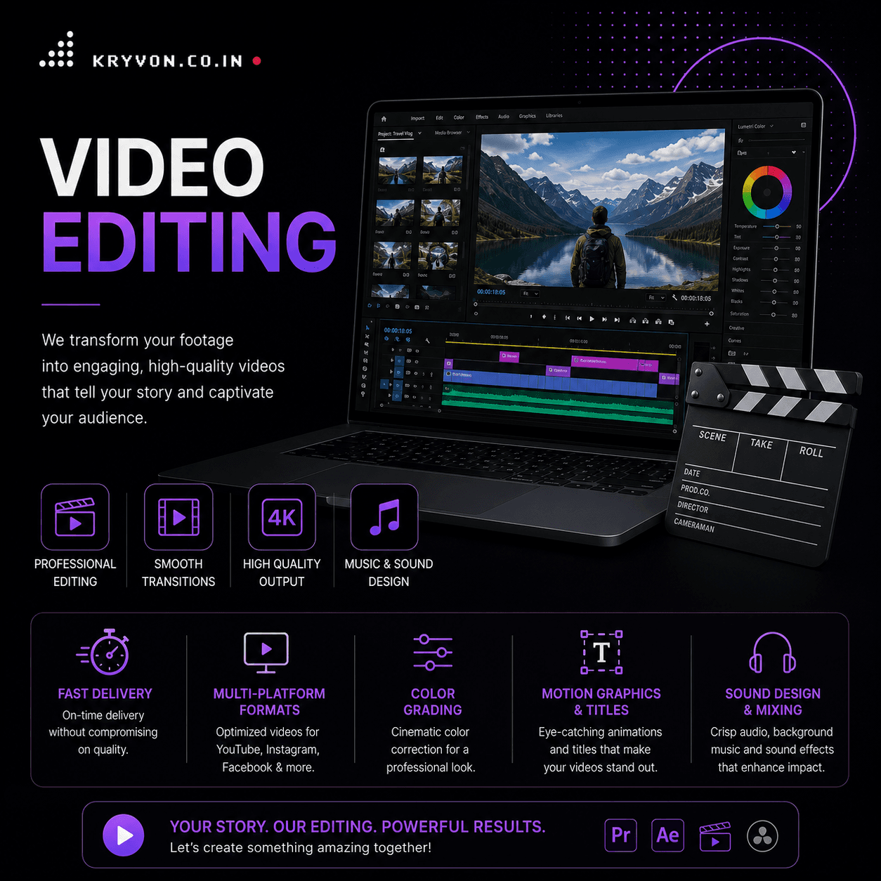 Video Editing & Animation